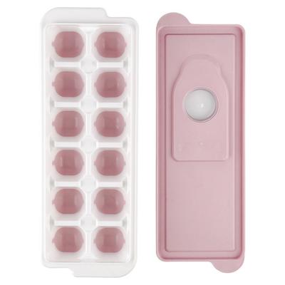 Silicone Ice Cube Mold for Freezing Ice Cubes with a Lid