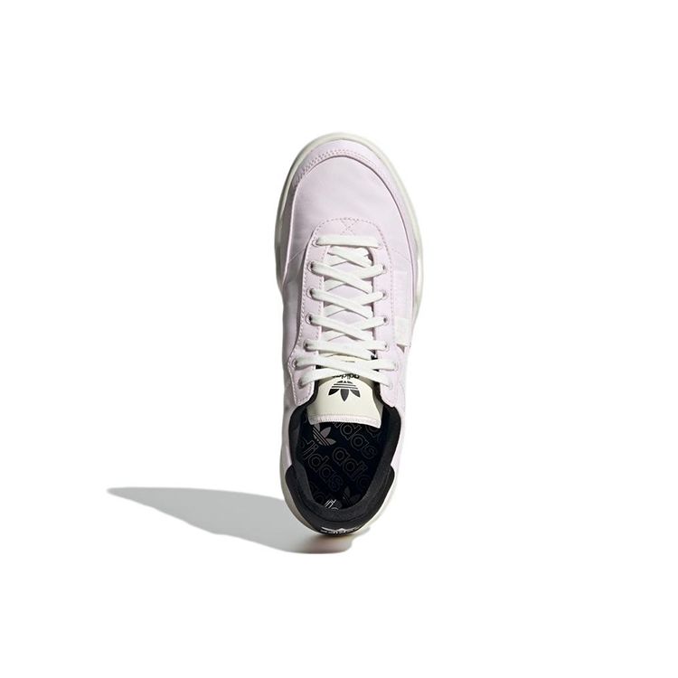 Adidas Originals Her Court Leather Comfortable Sports Wear Resistant Low-Top Lifestyle Shoes Women sneaker Pink Black HR1391