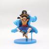 20th Anniversary One Piece Anime Figure Blue Ver.Luffy Zoro Chopper Sanji Robin Franky Usopp Nami Brook Action Figure Model Toy