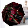 Teenage Mutant Ninja Turtles Automatic Folding Umbrella Compact 8 rib Design,Unique Style,Suitable for Everyday Outdoor Use,Perfect Gif