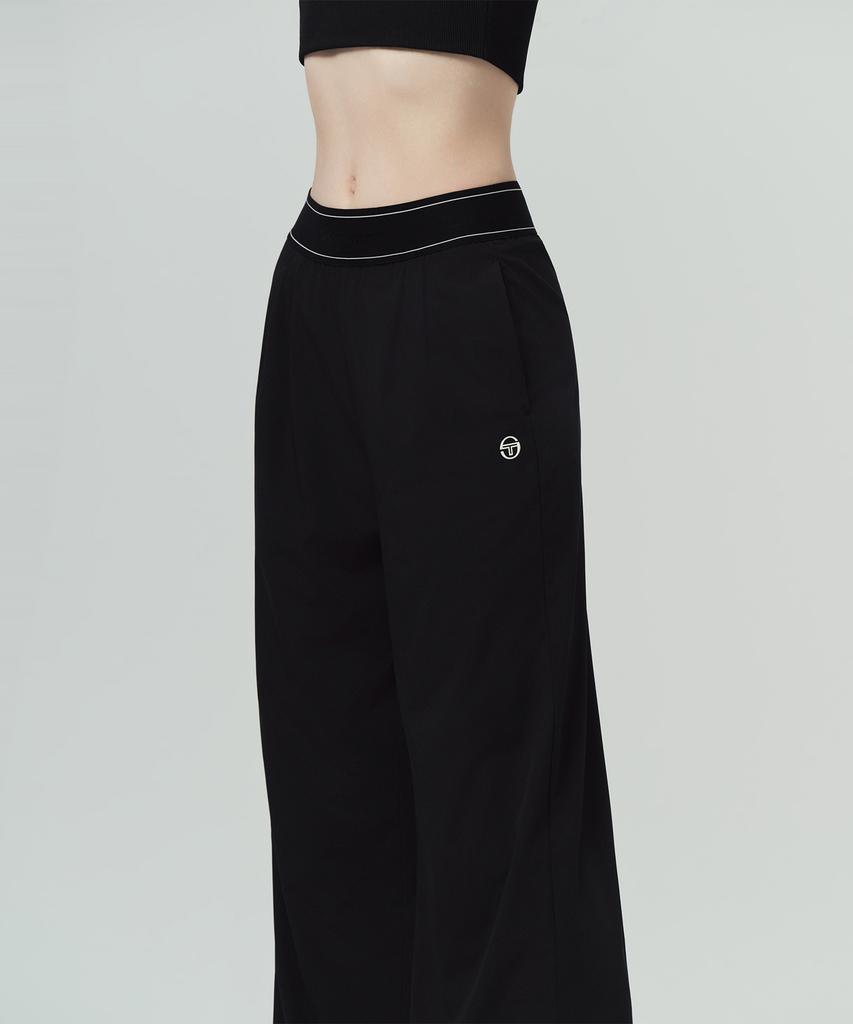 SERGIO TACCHINI W Elastic Waist Woven Wide Pants