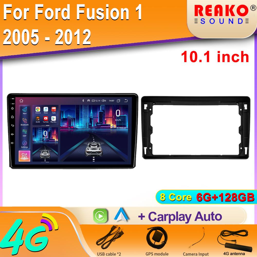 Car Stereo Radio Multimedia 4G Wifi 2 DIN Android Carplay For Ford Fusion 1 2005 - 2012 Navigation GPS Wireless Auto