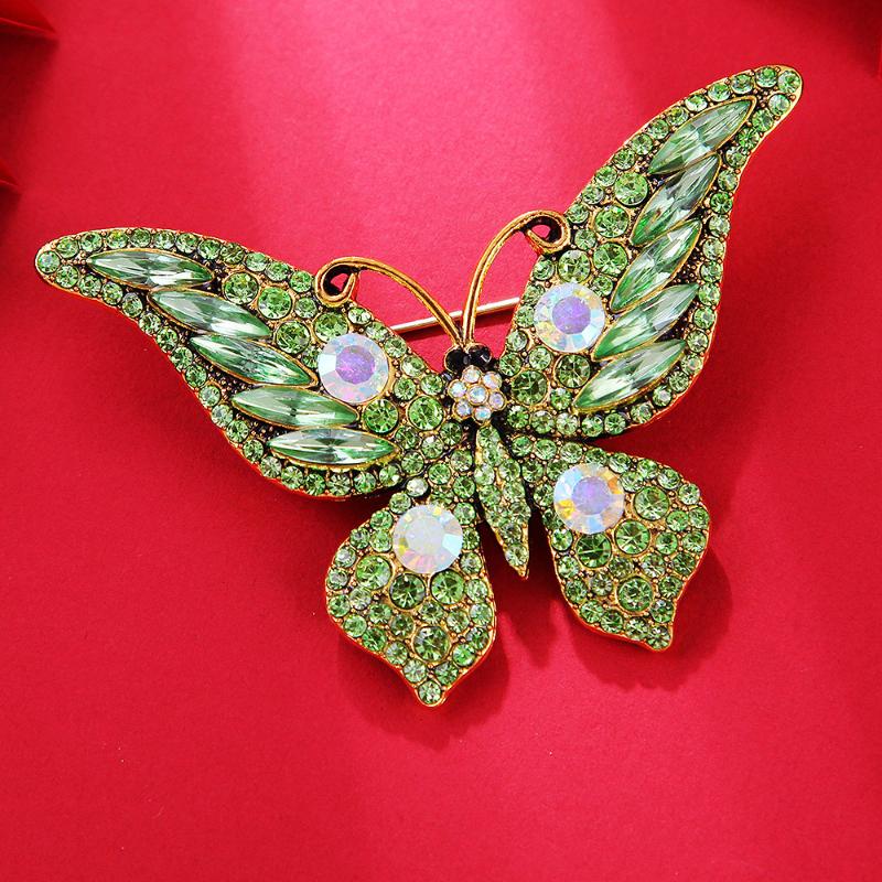 Creative Vintage   Butterfly Brooches For Women Clothing Coat Accessries Gifts