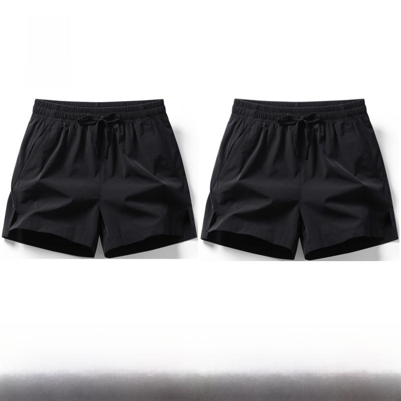 Ice Silk Qui Dry Ort Pants Men Women Summer Thin Cool Feeling Tee-quarter Length Running Fitn Beach Orts Casual