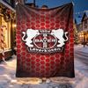 Bayer 04 Leverkusen Pattern Blanket for Home Decoration, Bed, Sofa, Car Travel, Camping, Suitable for All Seasons, Birthday Christmas Gift