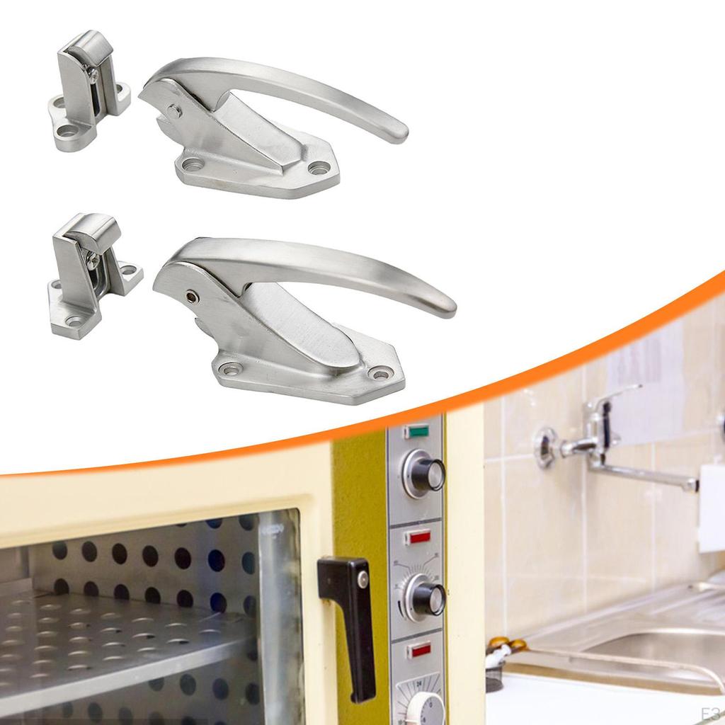 for Oven Door Latch, Stainless Steel Hardware, Garage Latch Handle, Gasket