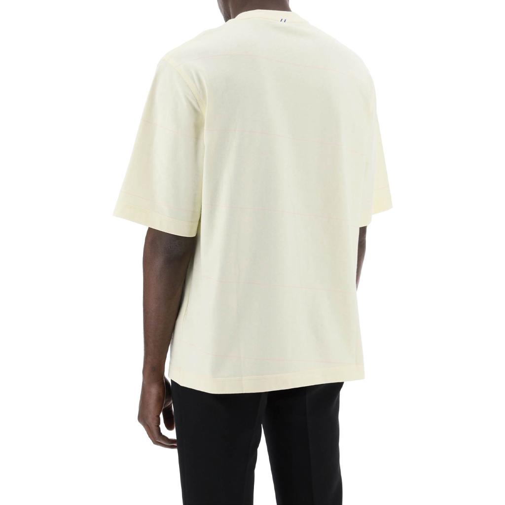 Burberry logo-embroidered cotton T-shirt 80820271