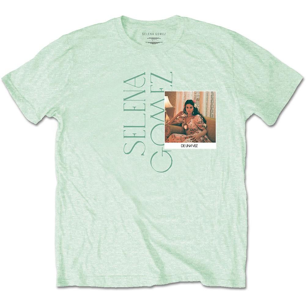 Men s Selena Gomez Polaroid Slim Fit T-shirt Large Green XL