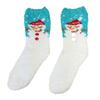 Winter Socks Christmas Stockings Floor Socks Polyester Fiber Socks For Women Girl Gift