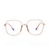 Brille Tr75207 Retro Quadratischer Großer Rahmen Student Flachspiegel