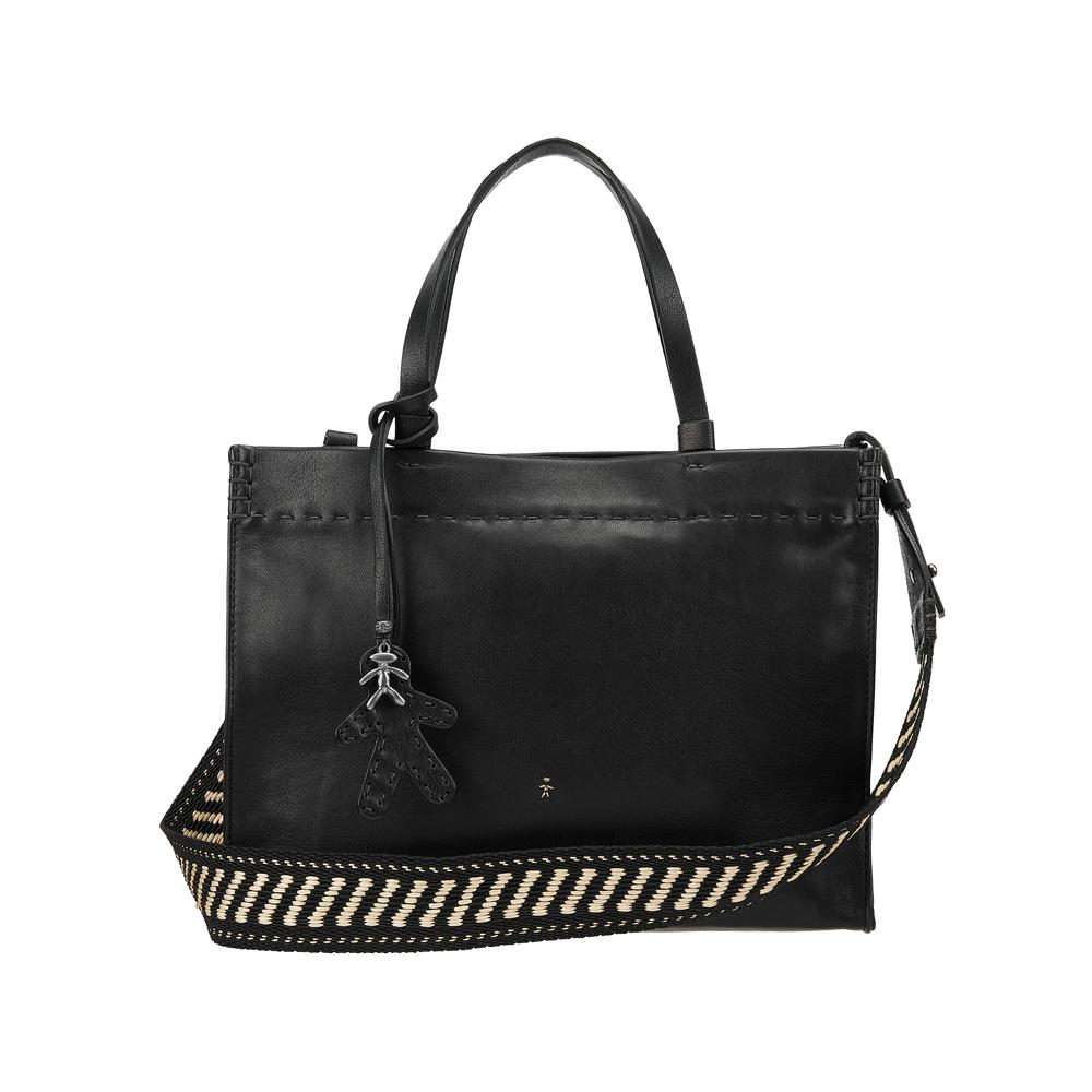 Henry Beguelin New Shopping Tasca M Lamb Old Iron Black