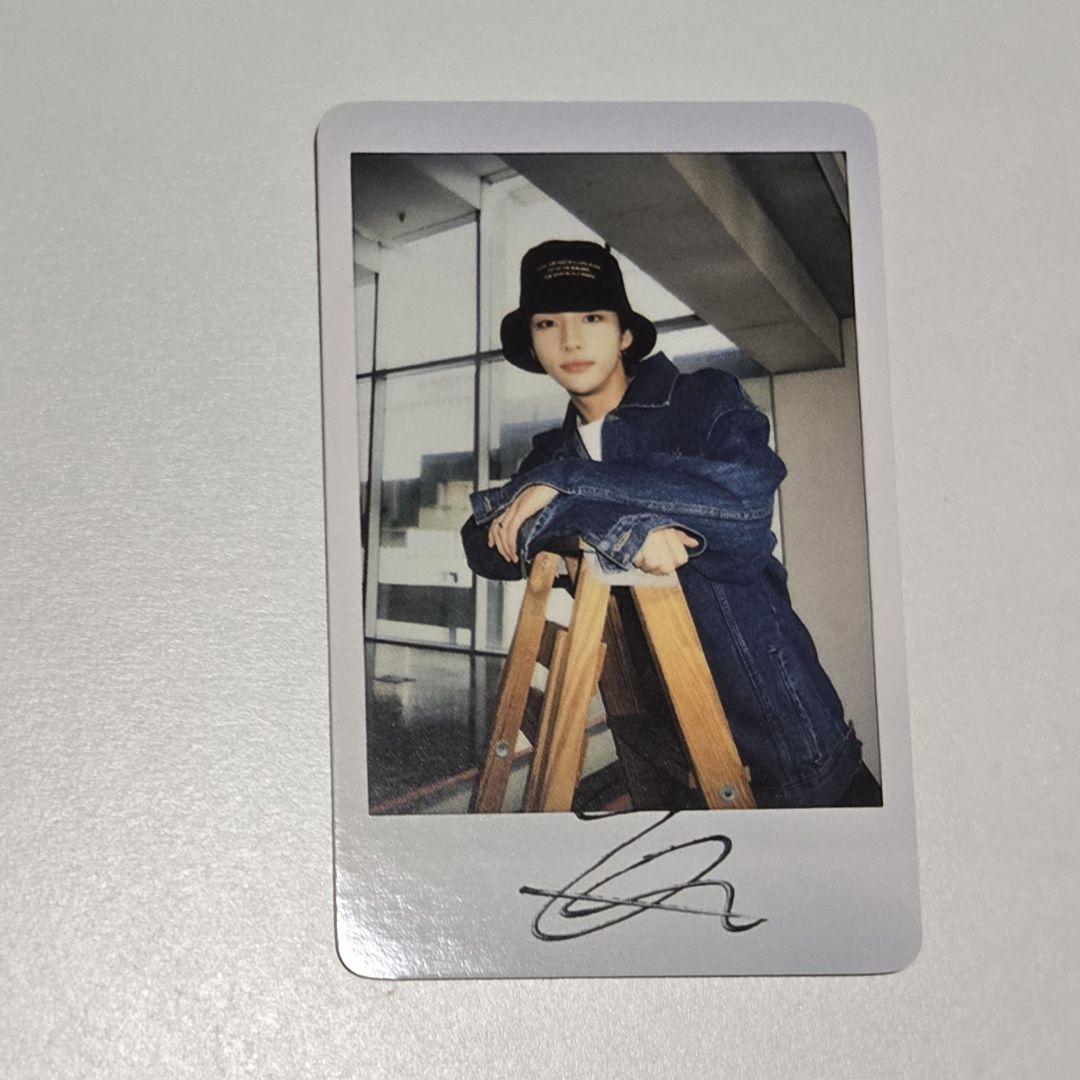 

[USED] straykids hyunjin trading card polaroid