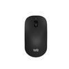 Souris Sans Fil Optique WE - Nano Dongle USB - Connexion 2.4 GHz - 1200 DPI, Touché Doux ,pile AA Incluse, Couleur Noire