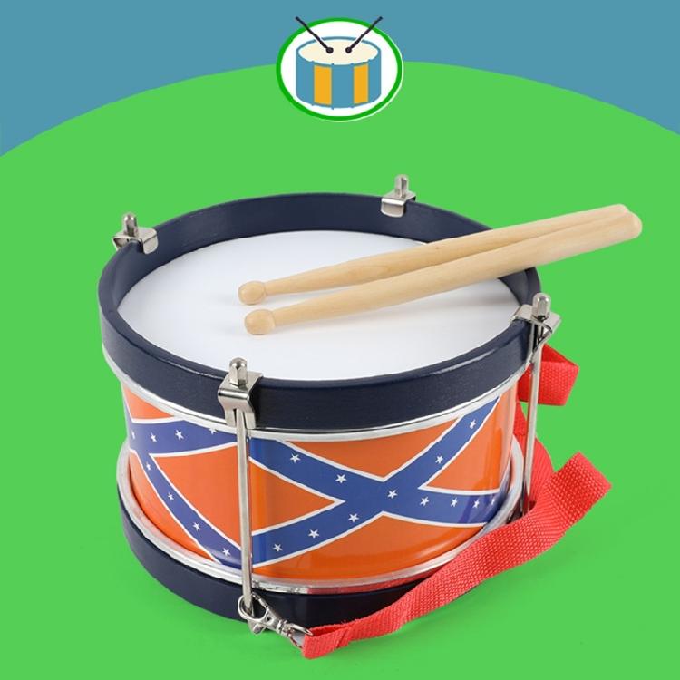 Wooden Toddler Drum Set Musical Learning Toy For Children 3+ Sensory Development Instrument With Durable Construction
