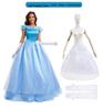 Halloween Cinderella Cosplay Dress: Princess Fairy Tale Costume Set