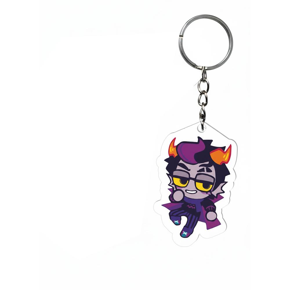 Game Acrylic Keychain Karkat Vantas Damara Megido Tavros Nitram Aradia Megido Backpack Accessories Valentine's Day Festival Gift