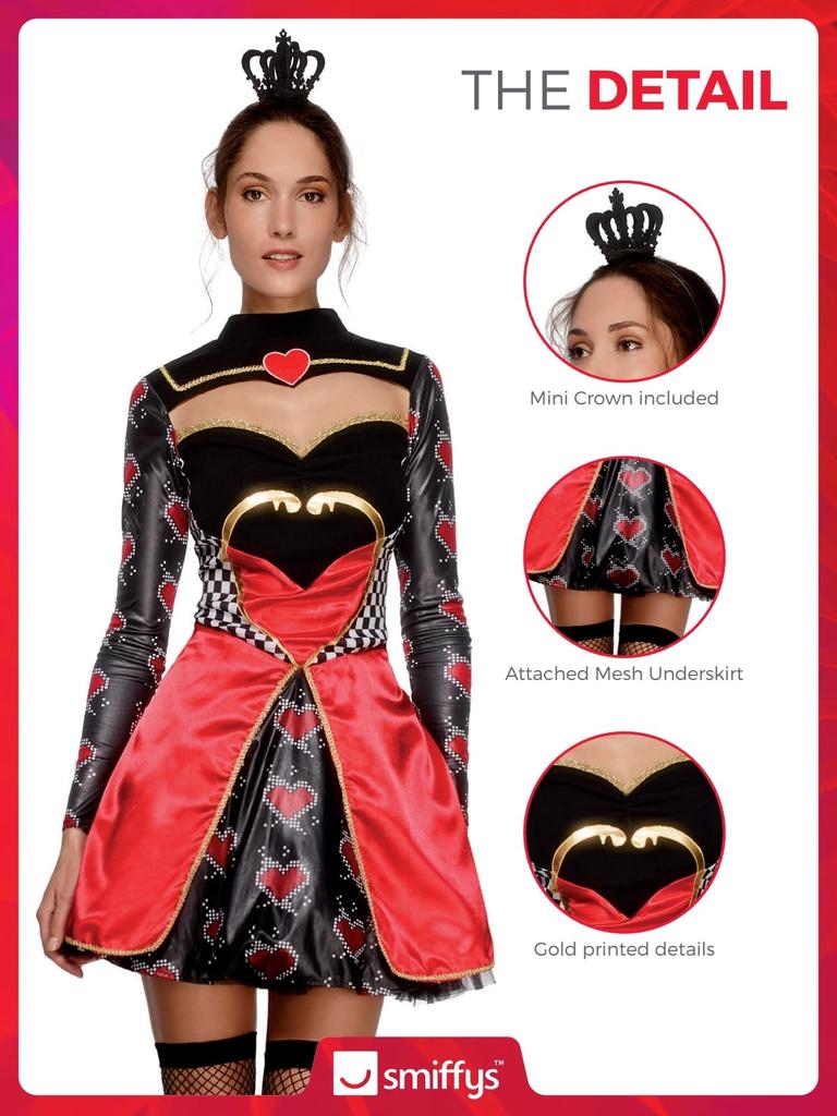 Queen of Hearts Adult Size S