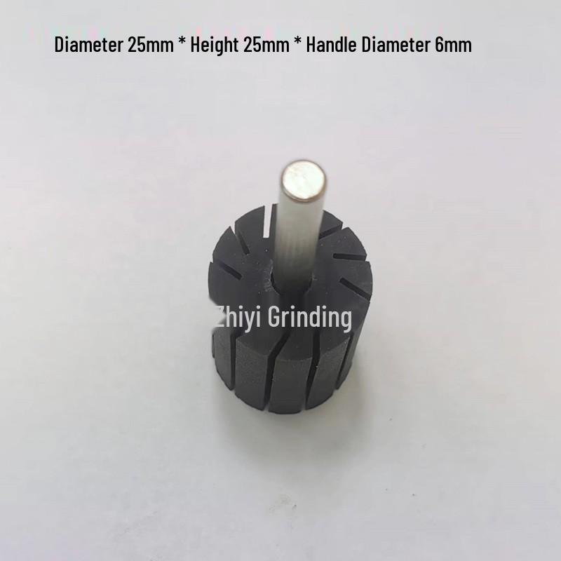 Rubber Handle Engraving Machine: Sandpaper Disc & Sand Drum Polishing Set
