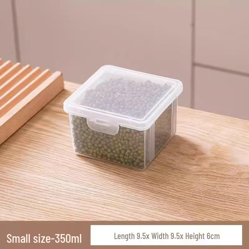 Eight-Compartment Spice Dispenser Storage Box - Flip-Top Sealed for Kitchen Seasonings