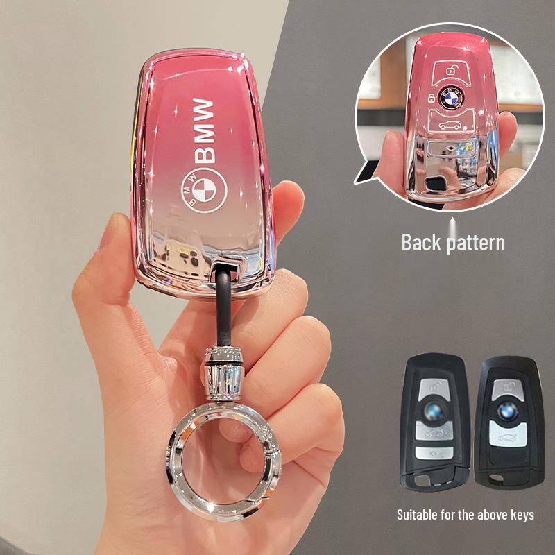 Luxus Schlüsselabdeckung für BMW: Kompatibel mit X3, 3, 4, 5, 6 und 7 Serie - Unisex Premium Schutz