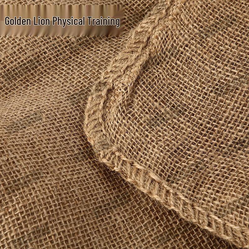 Golden Lion Thickened Jute Linen Fabric Sheets