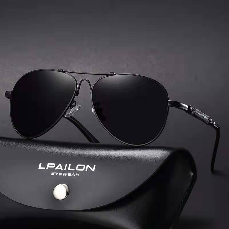 Men's Polarized Aviator Sunglasses - Metal Frame Fashion & Driving Glasses 2026