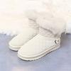 Snow boots women's 02 new winter velvet thickened warm cotton shoes anti-skid