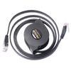 6.6/4.9/3.3 Ft Cat 6 Twisted Pair 7 Cat Network Ethernet Patch Cable Retractable