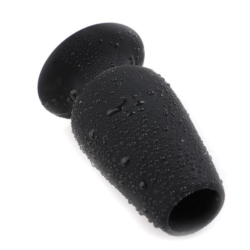 Hollow Anal Plug Silicone Hollow Butt Prostate Massage Plugs Vaginal Dilator Anus Speculum Large Butt Plug Masturbation Massager
