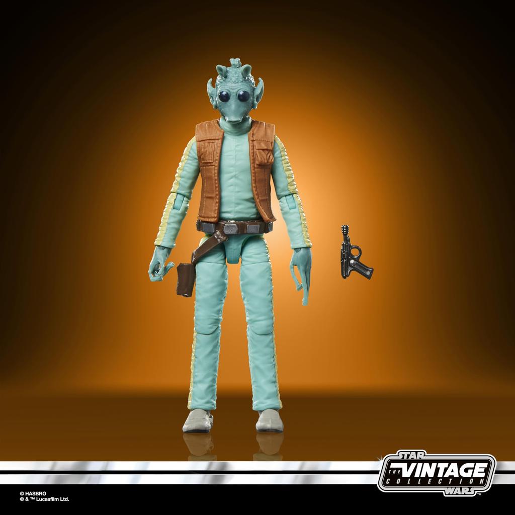 Hasbro STAR WARS Vintage Collection Star A New Hope Greedo Premium Collectible Action Figure G2604 Wars (Episode IV) 3.75-inch (Authentic)