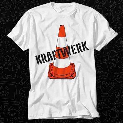Kraftwerk Προωθητική Κυκλοφορία Traffic Βινύλιο Ετικέτα Μπλουζάκι 567