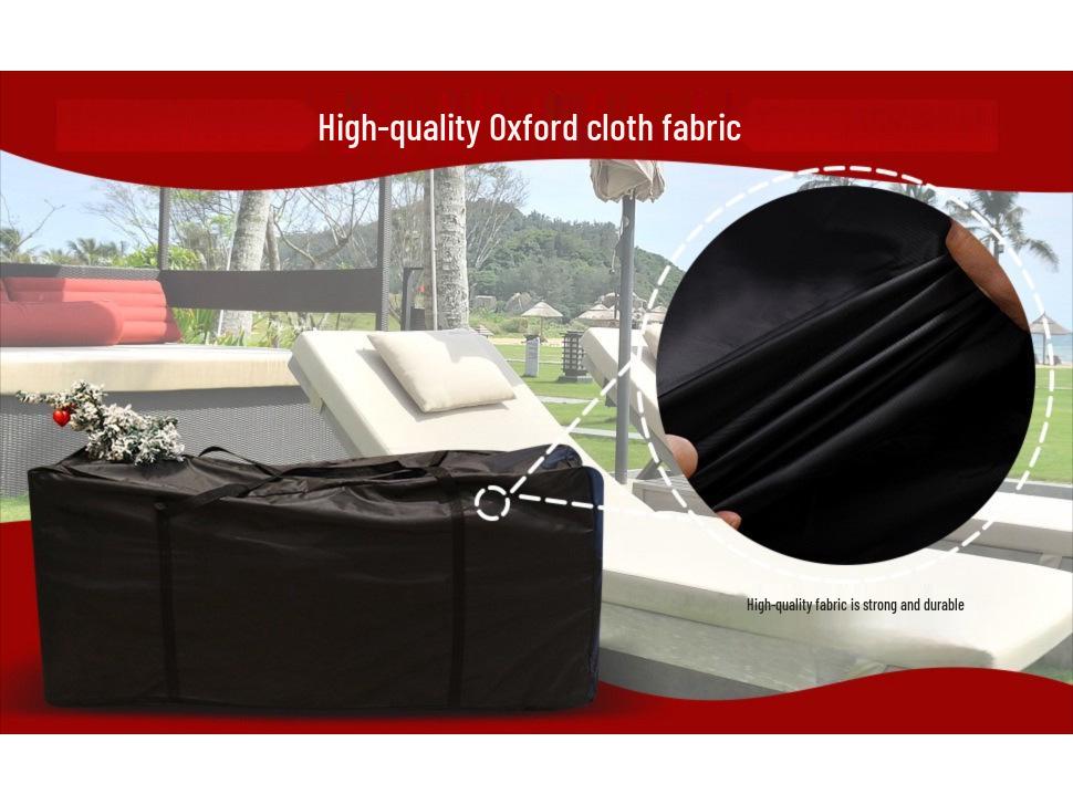 Oxford Cloth Large Capacity Christmas Tree & Furniture Storage Bag - Rainproof & Dustproof Cover