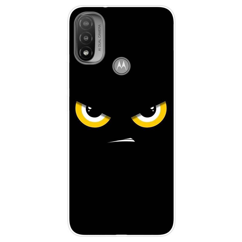 SEAHAI Trasparente Cover per Motorola Moto E20, Rugged Custodia Full Body Antiurto Rigida PC Soft TPU Sottile Bumper Silicone Protettiva Case per Motorola Moto E20 - Viola Chiaro
