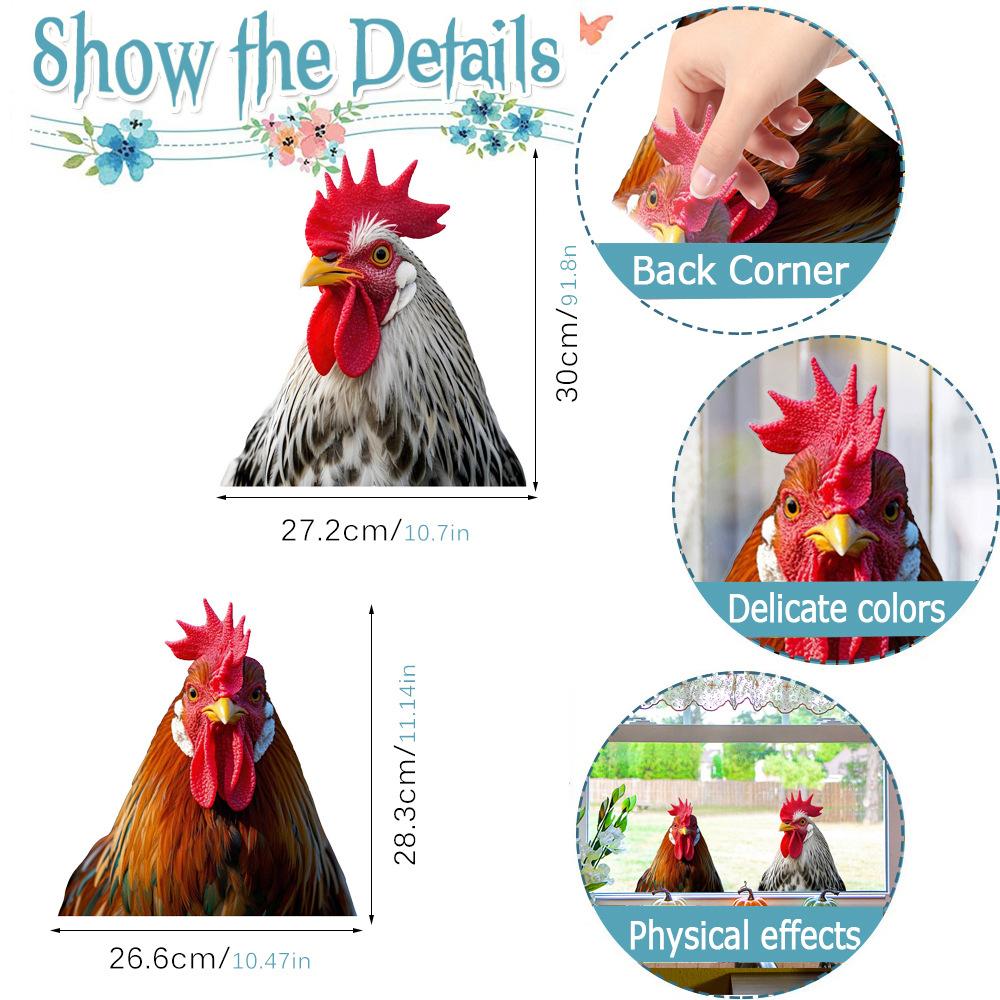 Cat Anti-Collision Window Clings Animal Decals to Prevent People and Bird Strikes on Window Glass Cling Door Decals Decor