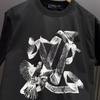 Premium Tri-Label Logo Tee Summer Fashion Must-Have | Unisex Oversized Fit