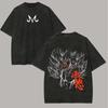 Japan Classic Anime Dragon Ball Graphic Print T-Shirt Men Women Streetwear Harajuku Fashion Retro Washed Cotton Summer New Tee Casual Oversized Top