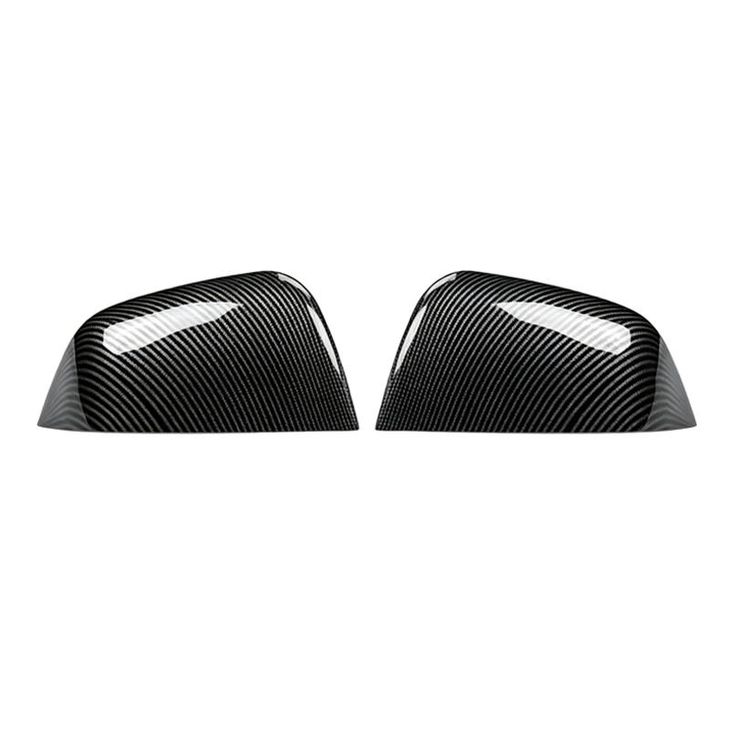 For Tesla Model 3 Highland Carbon Fiber Side Mirror Cover Adhesive-backed Cap 2017-2026 Stick On Rearview Mirror Decor Shell