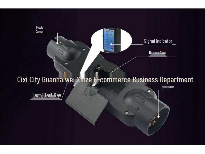 7-poliger europäischer Anhängerstecker & Wohnmobil-Adaptertester