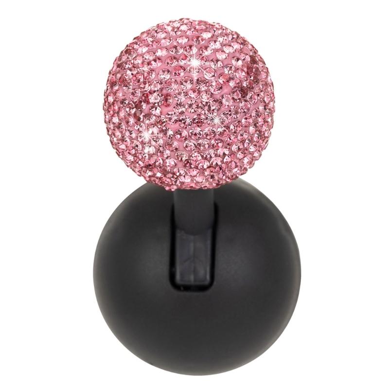 Diamonds Joystick Cover for Car Vehicle Rhinestones Push Start Button Decoration Easy Install Car Ignition Rockers