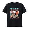 TONY SOPRANO Homage T Shirt Vintage Style Perfect for Fans of the Iconic Character Vintage Washed Stretched Stylish Soft Casual
