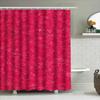 Tenda da Doccia Impermeabile per Bagno con Fantasia Rossa di Lusso Decorazione per la Casa