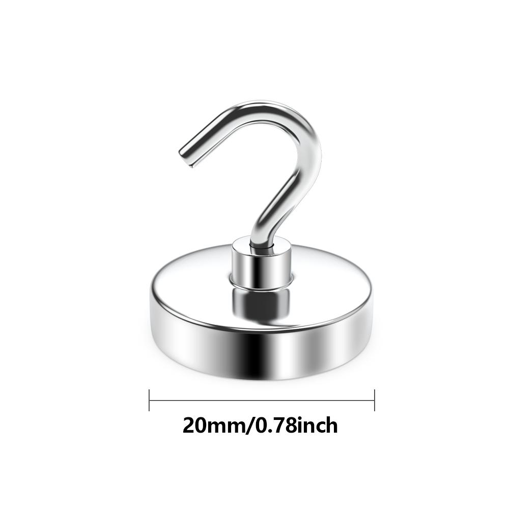 

N52 прочные магнитные крючки несущий крючок многоцелевое хранилище для дома кухня бар хранение ключ подвесная вешалка 1p