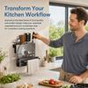 Heavy Duty Cutting Board Rack Multifunctional Wall-Mounted Holder Kitchen Storage Rack  Indoor Use