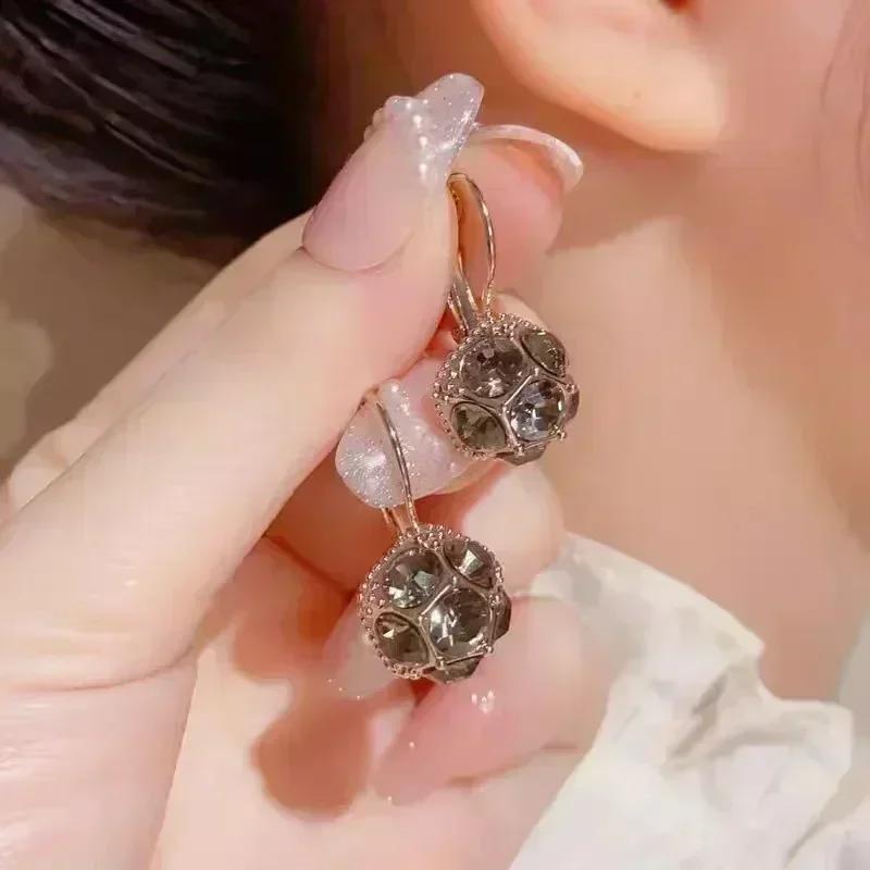 Colorful Flower Butterfly Earrings Seven-piece Set For Women Fashion Personalized Daily Accessory Party Jewelry Birthday Gifts