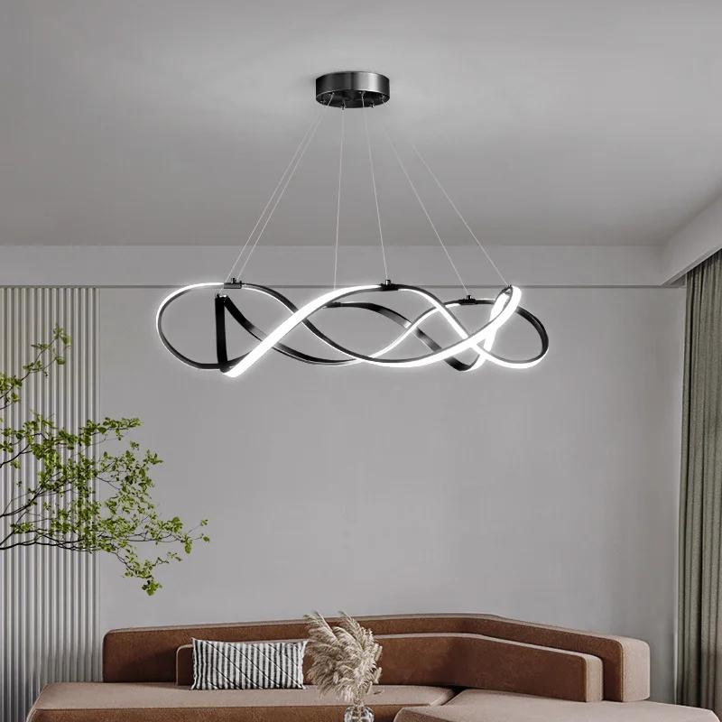 Lustres LED Ceiling Chandelier light lamp For Living Room Bedroom modern LED Large Chandelier Lighting Fixtures AC85-260V Gold