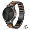 Pulseira de metal + resina de 20mm 22mm para samsung galaxy watch 5 pro 4 3 pulseira clássica 40mm 44mm 42mm 46mm 45mm active 2