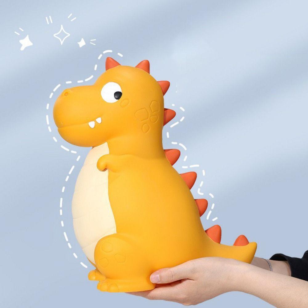 Cute Dinosaur Piggy Bank Cartoon Animal Desktop Ornaments Dinosaur Storage Jar Table
