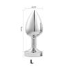 LED Light Anal Plug Stainless Steel Butt Plug Prostate Massage Sex Toys For Women Men Gay Adult Toys BDSM Anal Butt Plug