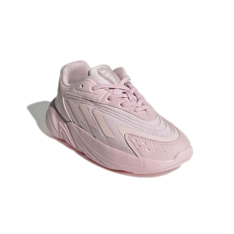 adidas Originals Ozelia Slip Resistant Anti Kick Low Top Kids' Running Shoes Pink Children Aged 3 7 Years Old GW8132
