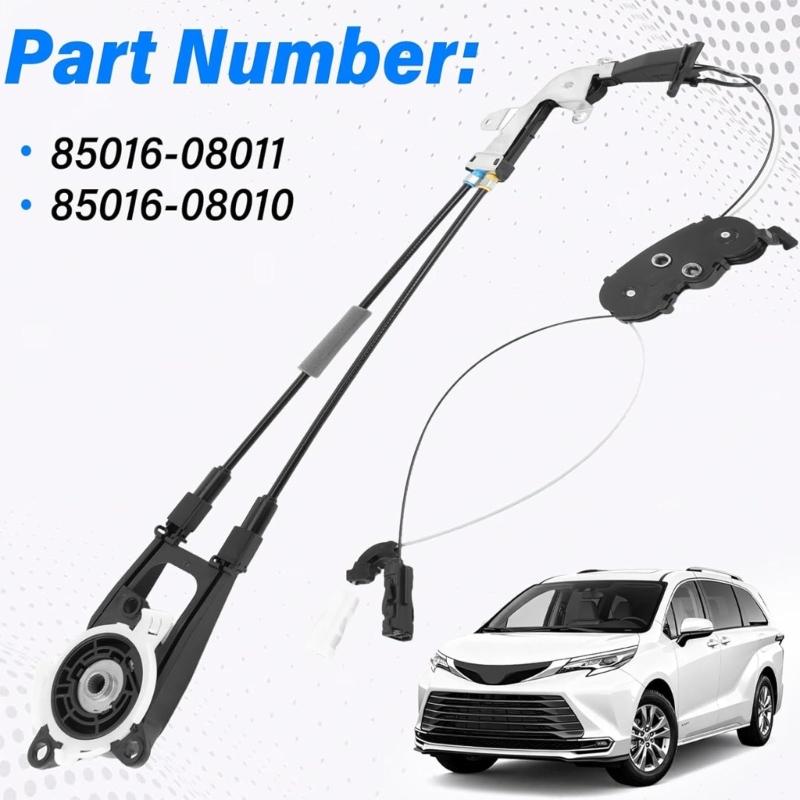 Advanced Electric Sliding Door Harness for Minivans Featuring 20A Current Support and Quick 0.5s Response Enhancing Passenger Convenience in Daily Use